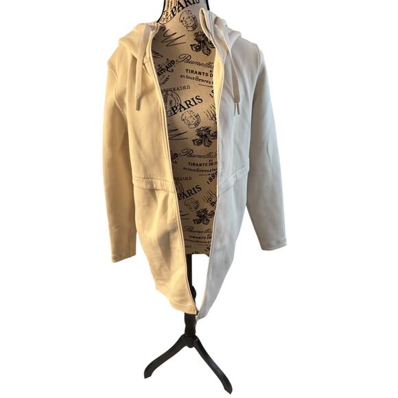 NWOT Lululemon Long Horizons Hoodie Neutral Cream, Full Zip $168 Sz 4 Minimalist - Picture 5 of 11